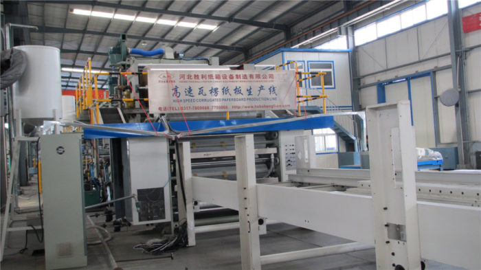 WJ200-1400-Ⅰ3 Ply Corrugated Cardboard Carton Making Machine