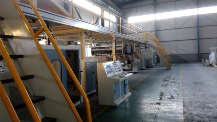 Automatic Corrugated Carton Production Line Machine-WJ180-2000-Ⅱ 5 Ply